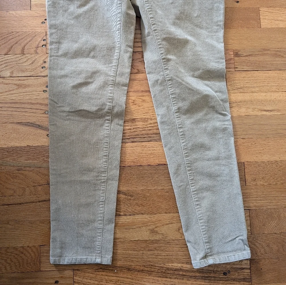 Michael Kors Beige Skinny Fine Corduroy Pants